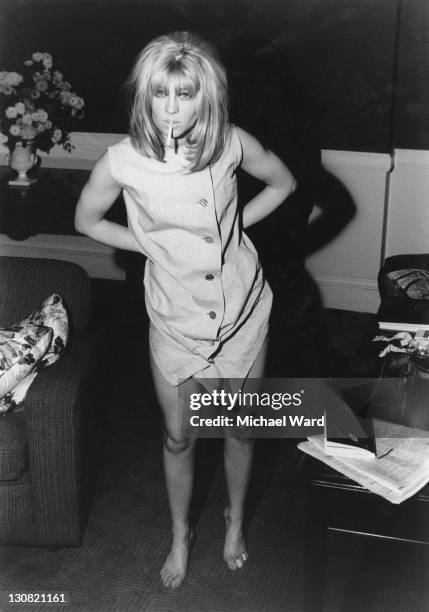 British actress Julie Christie, Birmingham, 22nd November 1963.