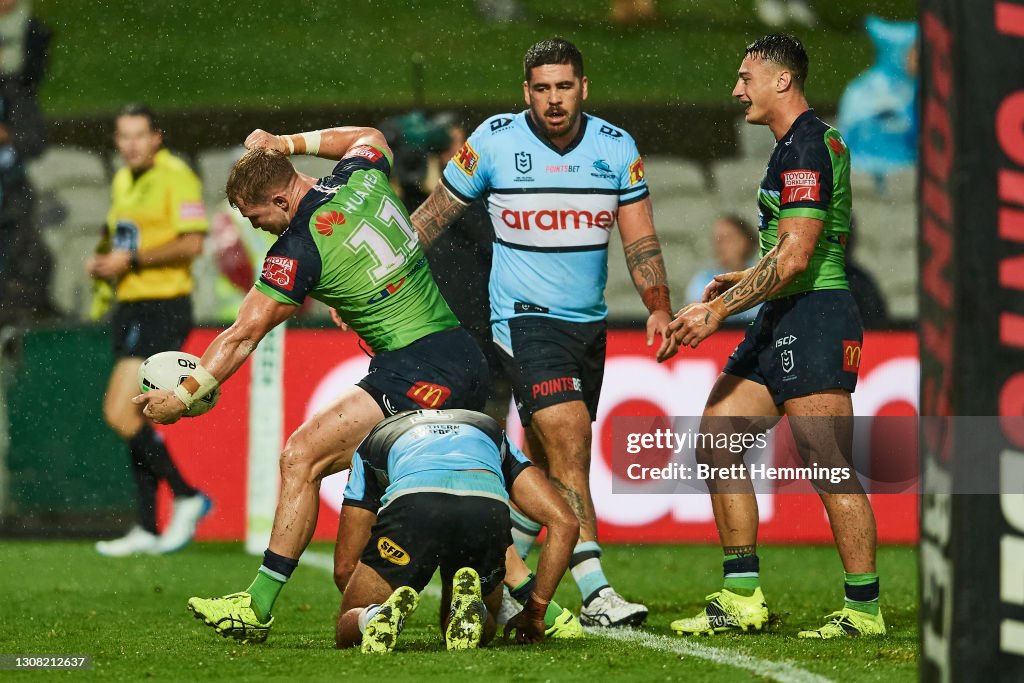 NRL Rd 2 - Sharks v Raiders