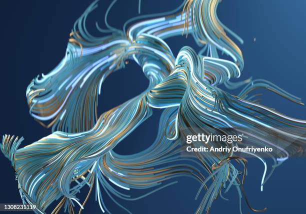 abstract swirl turbulent connections. - cloud cable stock pictures, royalty-free photos & images