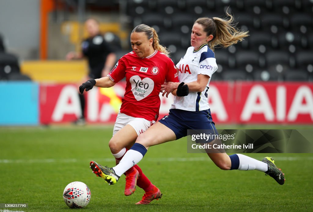 Tottenham Hotspur Women v Bristol City Women - Barclays FA Women's Super League