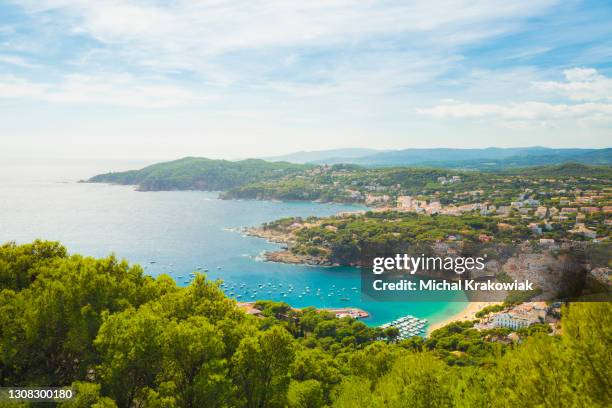 costa brava in catalonia, spain. - girona catalonia stock pictures, royalty-free photos & images