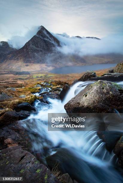 snowdonia landscape - snowdonia wales stock pictures, royalty-free photos & images