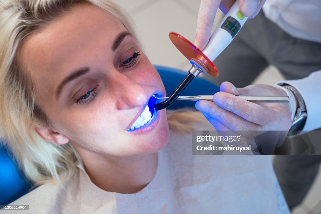 Dental Curing Light High-Res Stock Photo - Getty Images