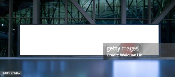 large billboard - airport empty gate stock pictures, royalty-free photos & images