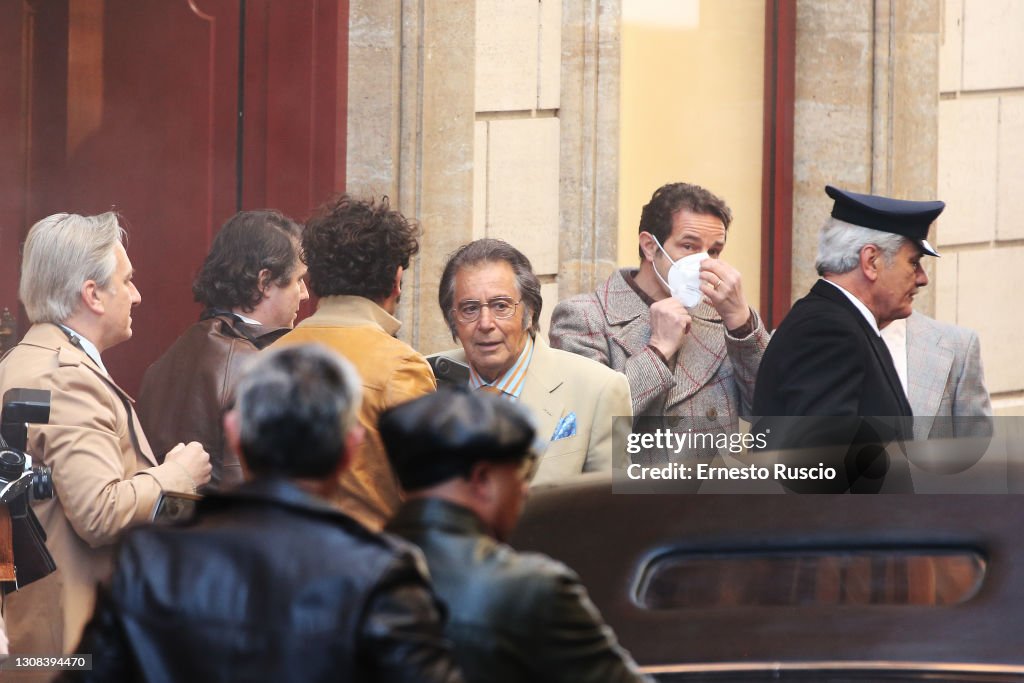 "House Of Gucci" Shooting In Rome