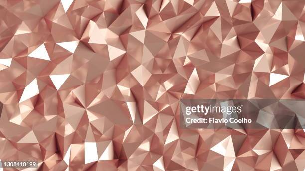 creased copper foil background - bronze alloy stock pictures, royalty-free photos & images