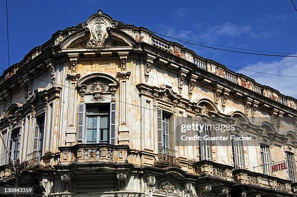 faded splendour asuncion paraguay - asuncion paraguay stock pictures, royalty-free photos & images