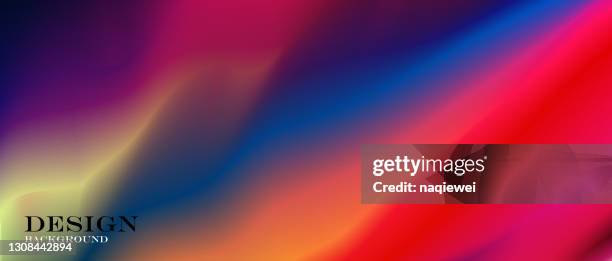 blend gradient flowing colors ribbon,liquid effects,abstract backgrounds - double exposure stock illustrations