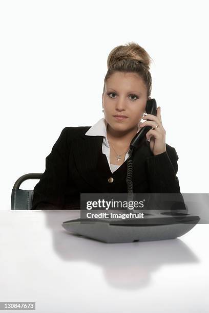 businesswoman on the phone - call outs stock pictures, royalty-free photos & images