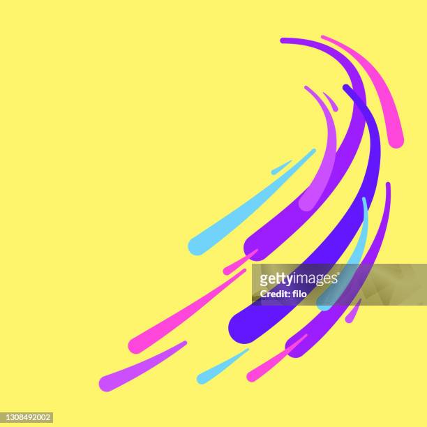 abstract swoosh swoop motion lines - easy stock illustrations