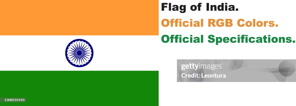 Indian Color Code Indian Flag High-Res Vector Graphic - Getty Images