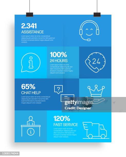 customer support related process infographic template. process timeline chart. workflow layout with linear icons - question infographic stock illustrations