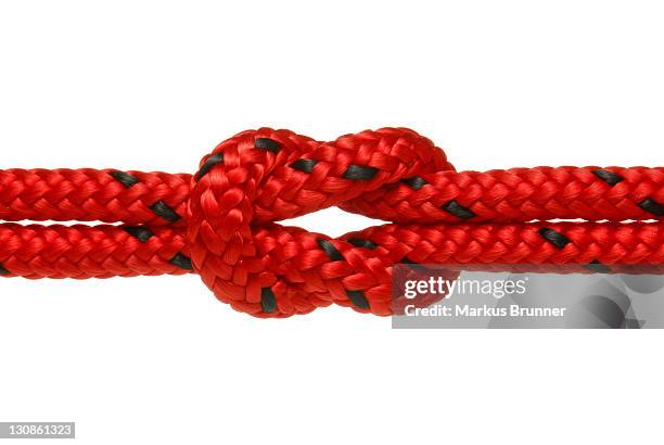 Two Climbing Ropes Bound Together Symbolic Picture For Solitarity Strong  Bond High-Res Stock Photo - Getty Images