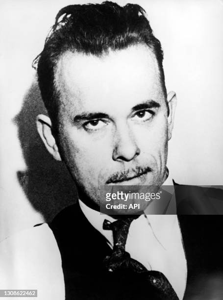 Portrait de John Dillinger vers 1934.
