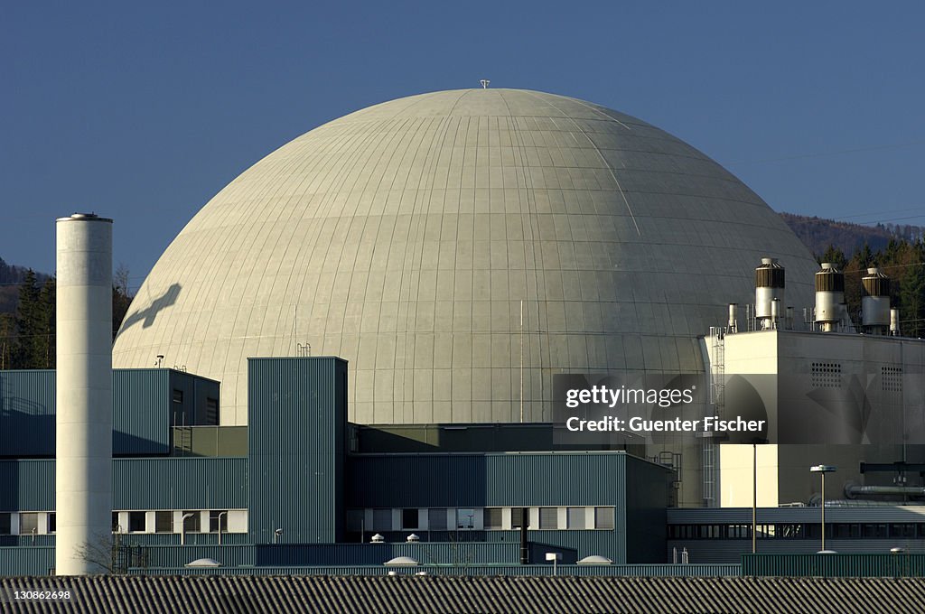 Reactor dome, Nuclear power plant Goesgen, Switzerland