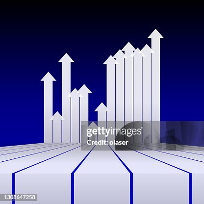 Random Bar Graph Graphics 3d Bar Chart Showing Random Length Bars High-Res Vector Graphic - Getty ...