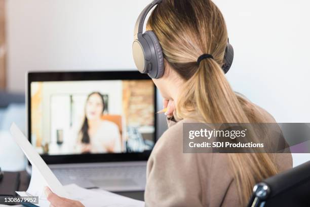 399 Zoom Meeting One On One Stock Photos, High-Res Pictures, and Images