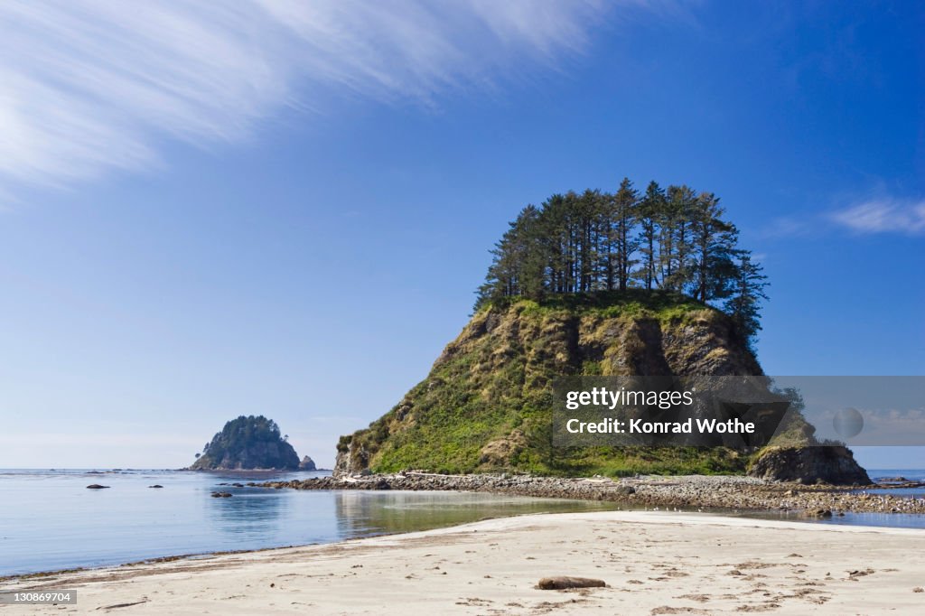 Cape Alava, West Coast, Pacific, Olympic National Park, Washington, USA