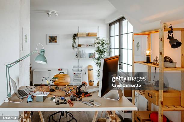 constructive mess - messy living room stock pictures, royalty-free photos & images