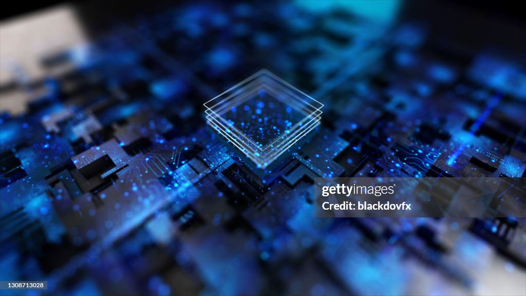 Conceito de CPU e chip de computador