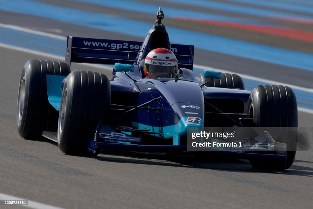 Gp2 Racing Series Press Day.Paul Ricard, France.Adrian Campos drive the GP2 ...