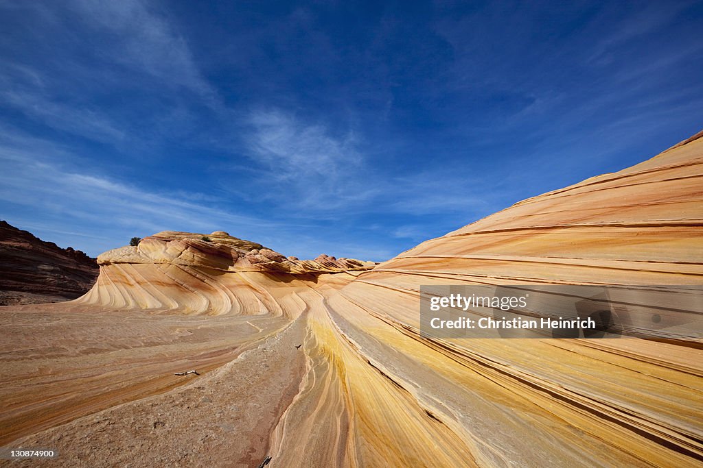 Second Wave, rock formation in Coyote Buttes North, Paria Canyon-Vermilion Cliffs Wilderness, Utah, Arizona, USA