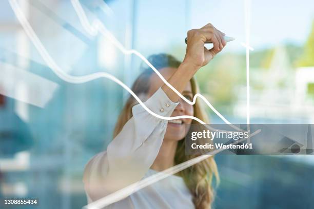Person Drawing Graph Person Drawing Graph Photos and Premium High Res Pictures - Getty Images