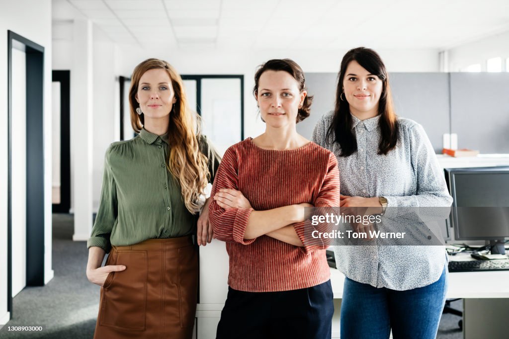 Portrait Of Businesswomen In Office