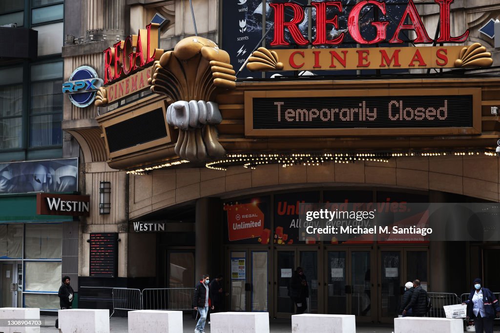 Regal Cinemas To Begin Reopening In April After Pandemic Shutdown