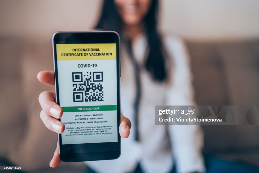 Digital Immunization Certificate.