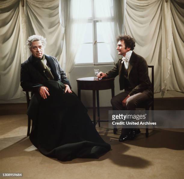 Euch darf ich's wohl gestehen Von 1808 bis in den März 1832 trug Friedrich von Müller Aufzeichnungen über Besuche im Hause Goethe in sein Tagebuch...