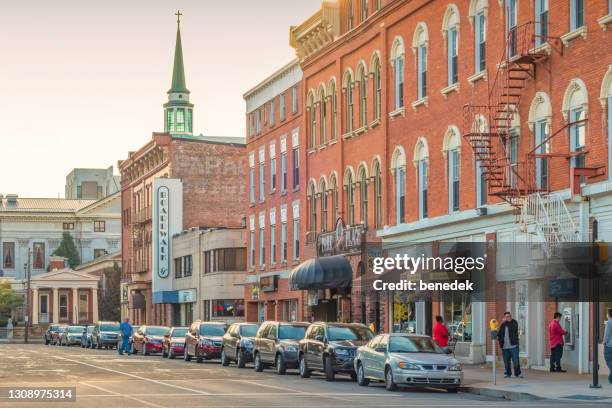 centro de erie pennsylvania ee.uu. - erie pennsylvania fotografías e imágenes de stock