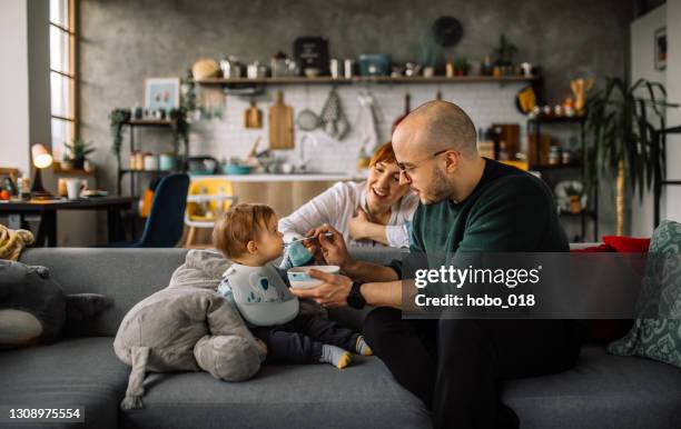 family breakfast time - family time stock pictures, royalty-free photos & images