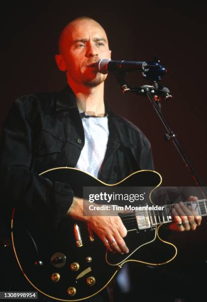 Matt Johnson of The The performs at Shoreline Amphitheatre on July 24, 1993 in Mountain View, California.