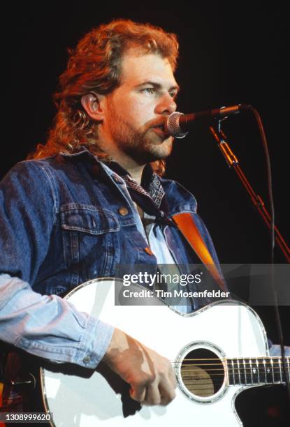 Toby Keith performs at Shoreline Amphitheatre on October 14, 1993 in Mountain View, California.