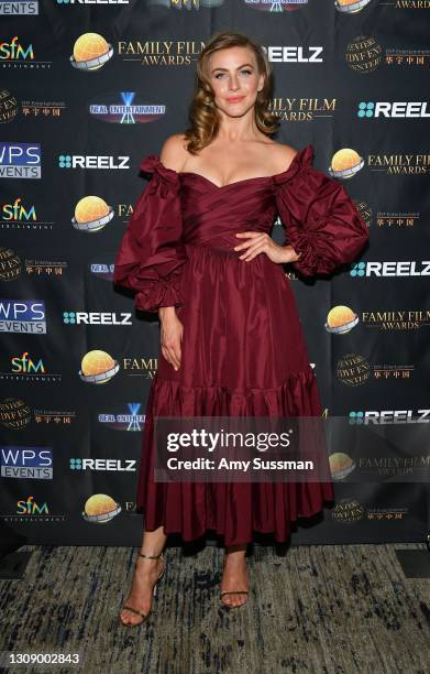 Julianne Hough attends the 24th Family Film Awards at Hilton Los Angeles/Universal City on March 24, 2021 in Universal City, California.