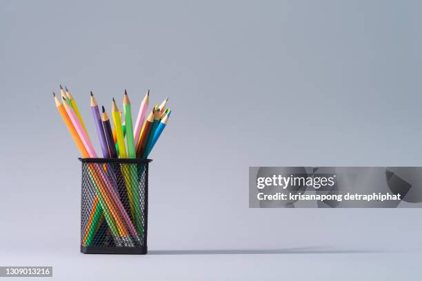 pencil ,education concept - red pen single object stock pictures, royalty-free photos & images