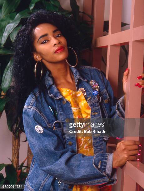 Jody Watley photo session, April 14, 1987 in Los Angeles, California.