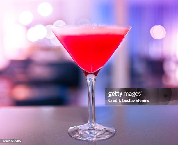 clover club cocktail - raspberry cocktail stock pictures, royalty-free photos & images