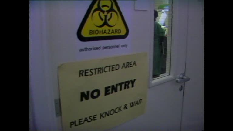 Restricted Lab Sign Restricted Area Door Videos and HD Footage - Getty Images