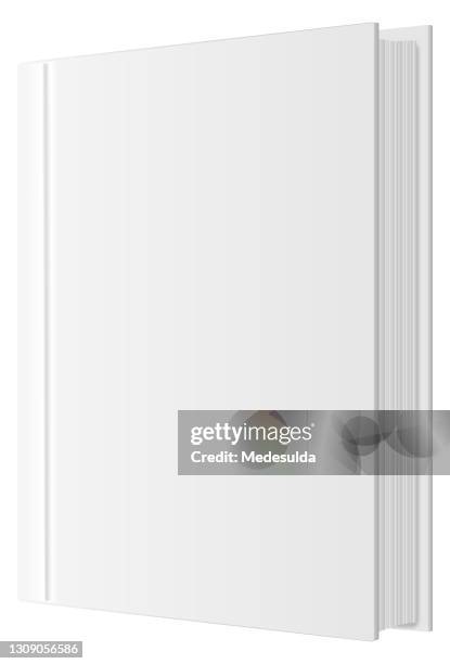 illustrazioni stock, clip art, cartoni animati e icone di tendenza di modello di copertina del libro - libro in brossura