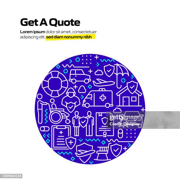 Insurance Pattern Bg 48 Life Insurance Background High Res Illustrations - Getty Images