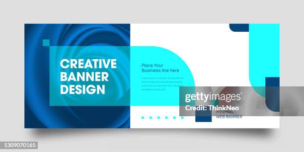 abstract design banner template. - header stock illustrations