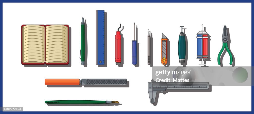 Simple Tools Design Set Of Design And Manufacturing Tools For Hobbyist Designer And ...