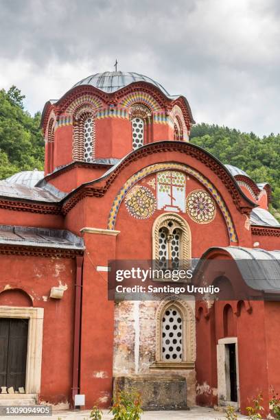 pec monastery - kosovo bildbanksfoton och bilder