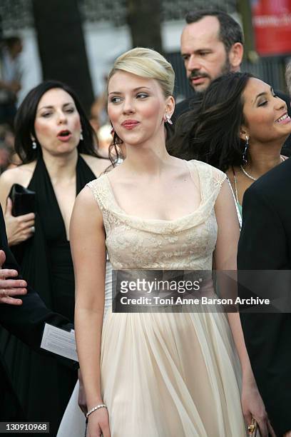 Scarlett Johansson during 2005 Cannes Film Festival - "Match Point" - Premiere in Cannes, France.