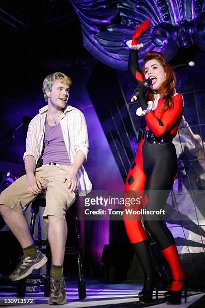 Member of the audience and Paloma Faith perform at The Sheffield Academy on May 20, 2010 in Sheffield, England.