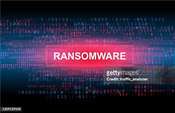 abstract technical background - "ransomware" - computer virus stock illustrations