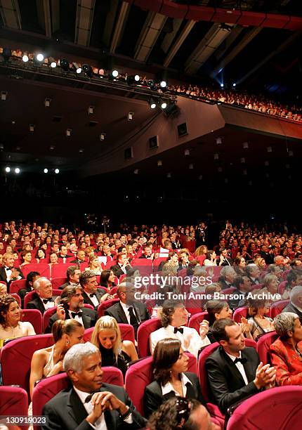 Atmosphere during 2005 Cannes Film Festival - Cannes Awards Inside at Palais de Festival in Cannes, France.