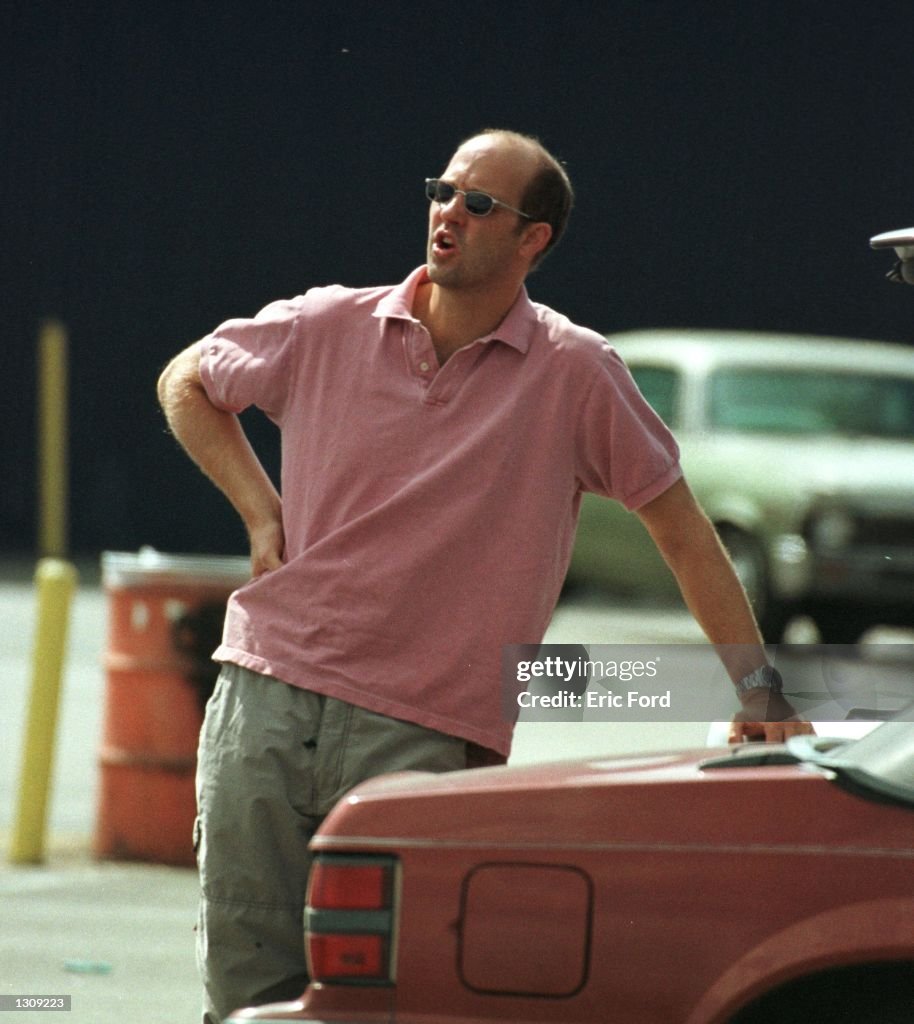 Anthony Edwards Films A Scene For ER